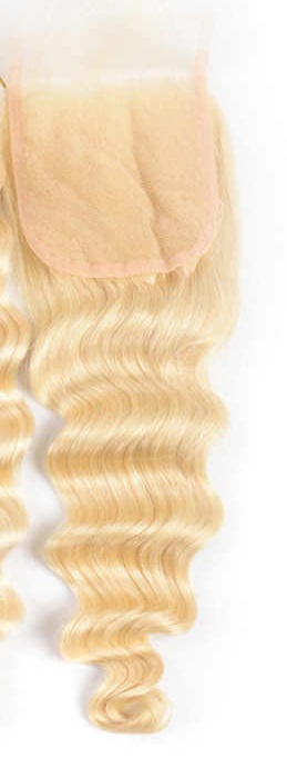 Blonde Loose Wave Closure - Image 2