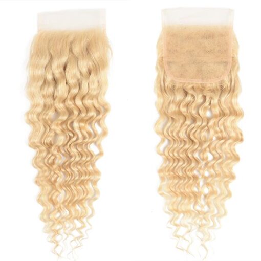 Blonde Deep Wave Lace Closure