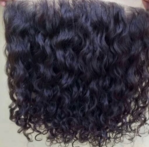 Raw Natural Curly Frontal